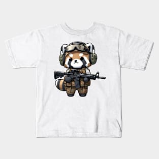 Tactical Tanuki Kids T-Shirt